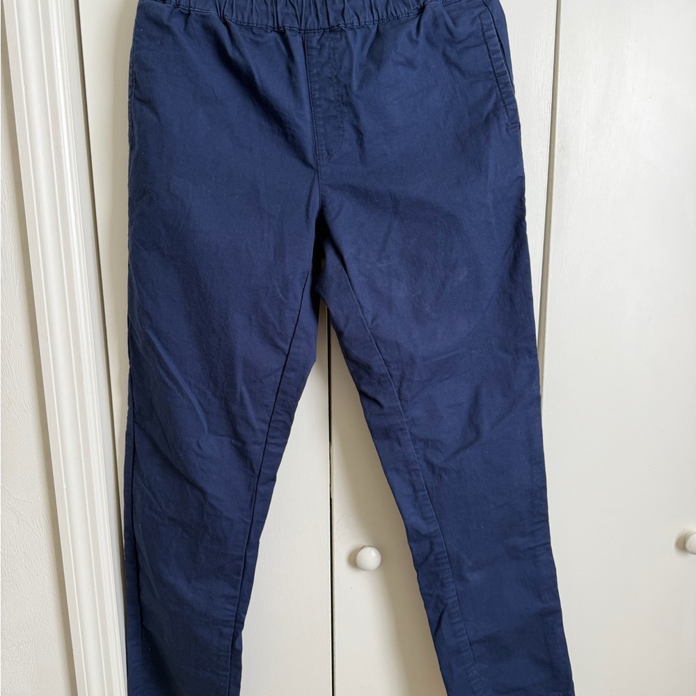 Pact Women's Straight Leg Pants in Navy Blue